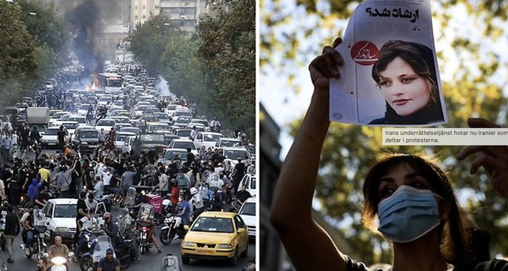 Protesterna i Iran 2022, Iran